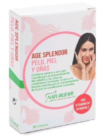 [NAT000239] AGE SPLENDOR PELO PIEL UÑAS 30 vcaps