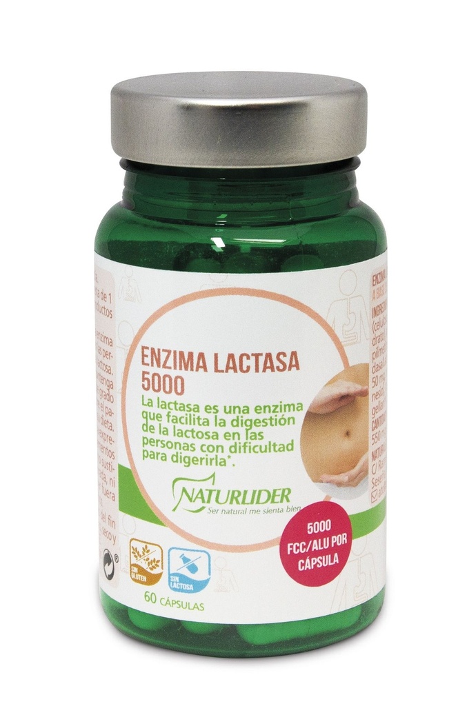 ENZIMA LACTASA 5000 FCC 60 vcaps