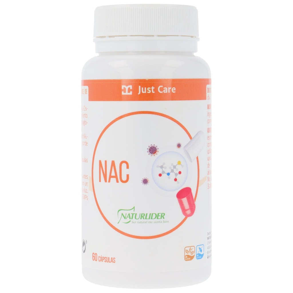 NAC 600 mg N ACETIL CISTEINA 60 vcaps