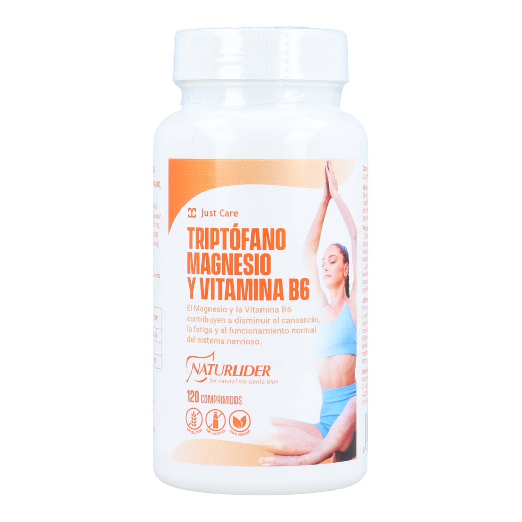 [NAT000459] TRIPTOFANO MAGNESIO VITAMINA B6 120 comp